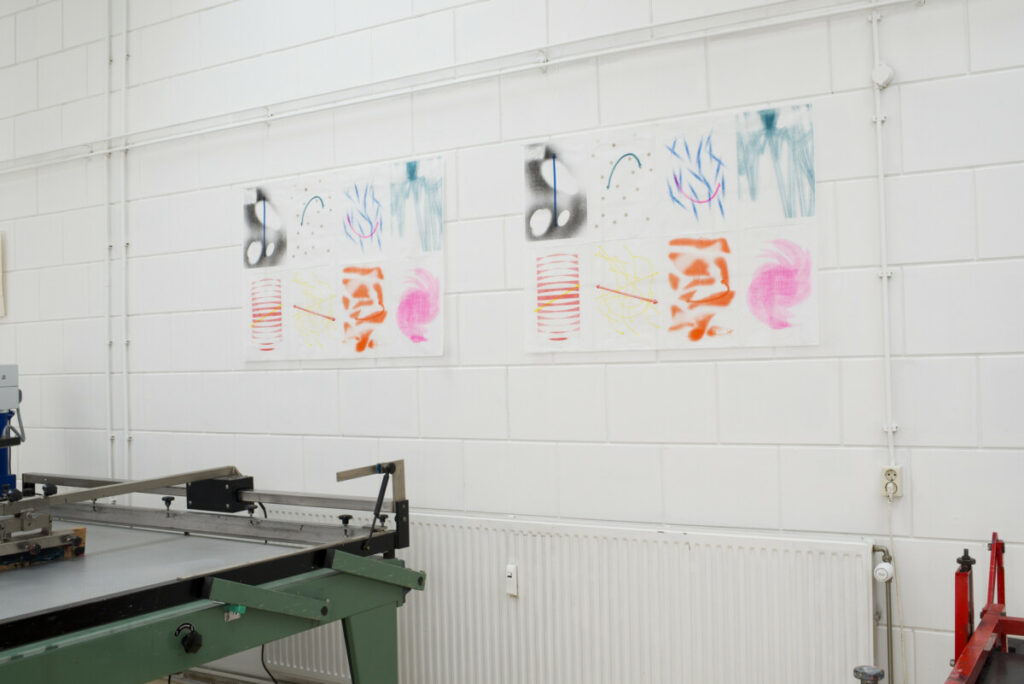 Freedom/Effort (riso) by Laura Snijders